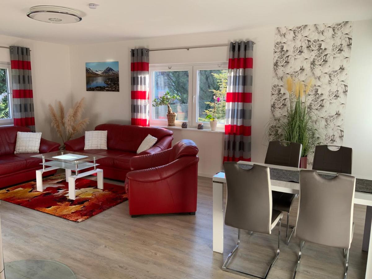 Вилла Ferienhaus Lubke Мюльхаузен Экстерьер фото